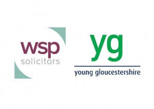 WSP Solicitors and Young Gloucestershire Logos