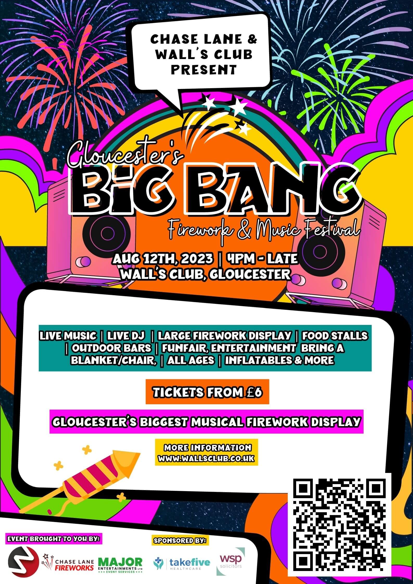 WSP Solicitors to Sponsor the Gloucester Big Bang Festival 2023