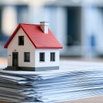 A house on legal documents estate administration